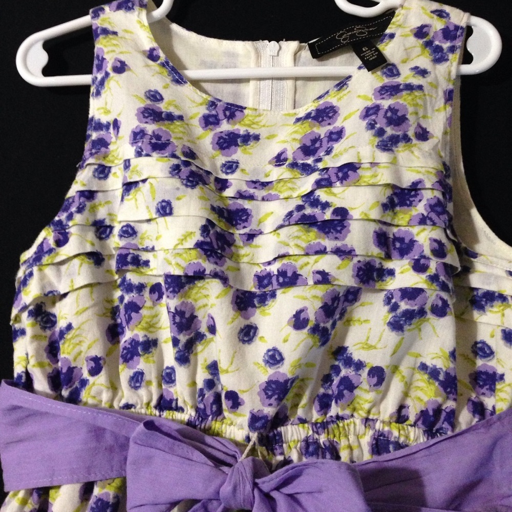 Jessica Simpson Ruffled Floral Dress - Picture 2 of 7
